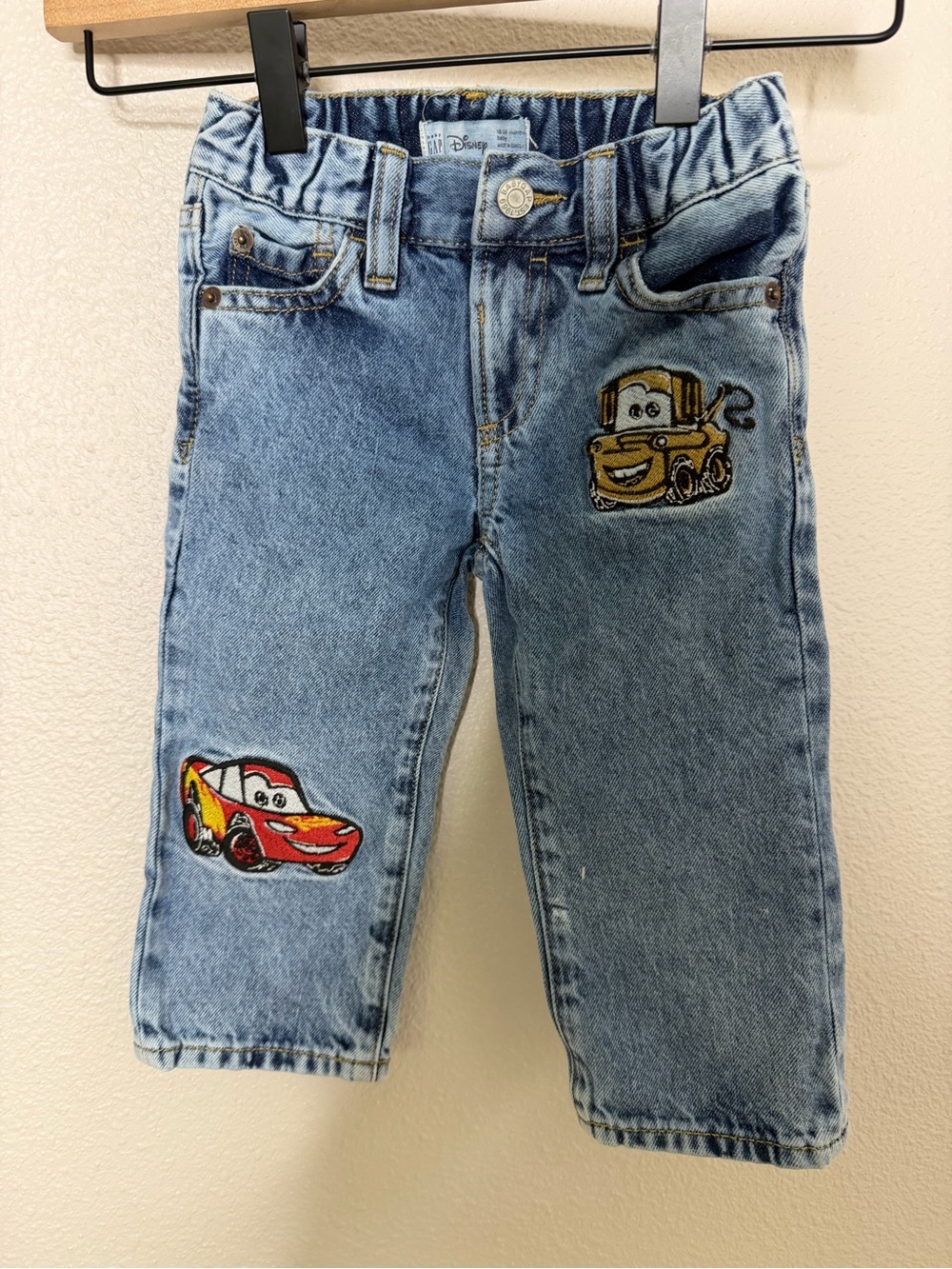 Gap x Pixar Cars Jeans 18-24 months